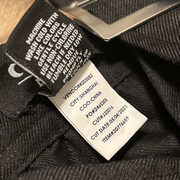 Cosmic Aura Black Tiered Suspender Skirt SZ Small Midi Hot Topic Gothic - Picture 8 of 10